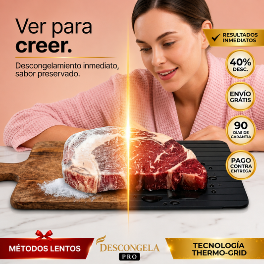 TABLA DESCONGELANTE PRO - DESCONGELA EN 15 MINUTOS